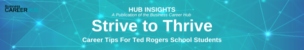 Hub Insights - Strive to Thrive Banner